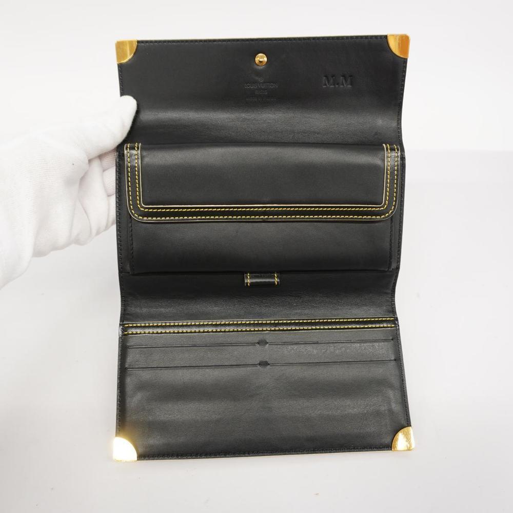 Louis Vuitton Wallet Long Suhari International Porto Noir Tresor - Picture 3 of 11